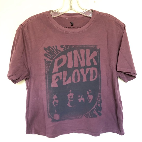 Pink Floyd Crop Band T shirt - Picture 2 of 2
